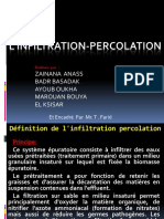 L'Infiltration Percolation