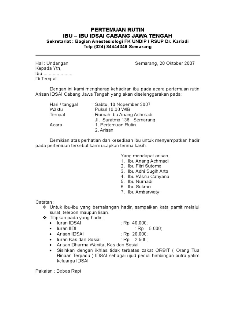 970 Koleksi Contoh Undangan Arisan Jawa Terbaik