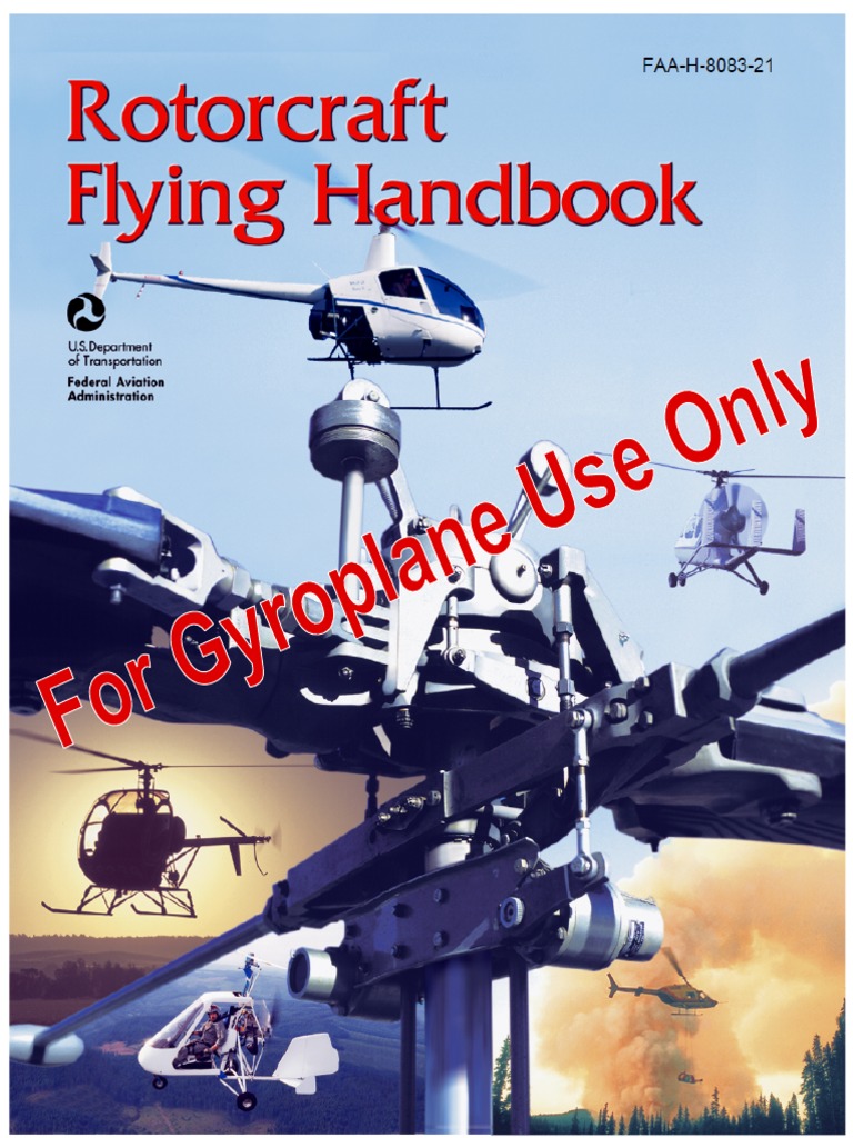 Rotorcraft Flying Handbook | PDF | Helicopter Rotor | Helicopter