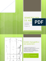 Semiotecnia de Abdomen