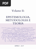 Volume II - Epistemologia, Metodologia e Teoria