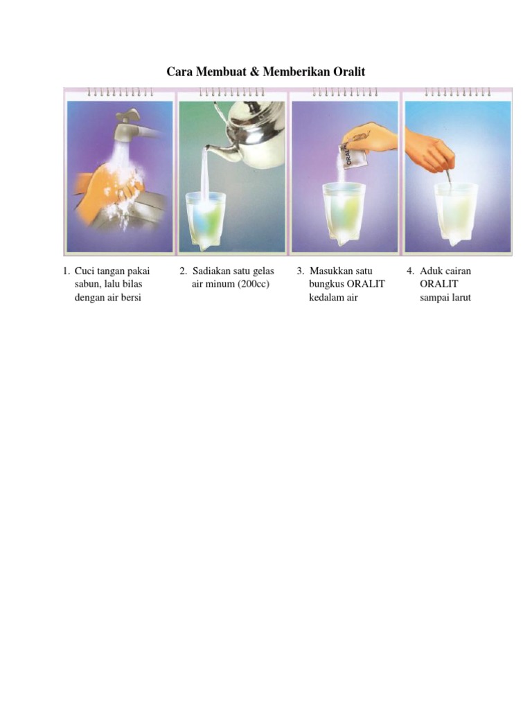 Cara Membuat Oralit