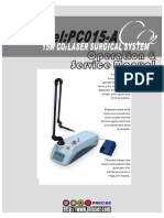 PC015-A 15W CO2 Laser Surgical System User's Manual
