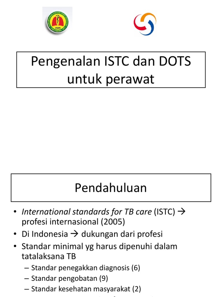 Pengenalan ISTC untuk Perawat TB | PDF