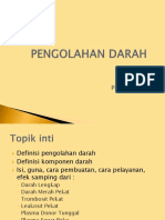 Pengolahan Darah