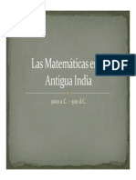 Las Matematicas en La Antigua India PDF