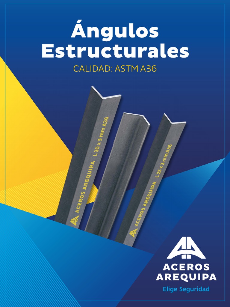 Hoja Tecnica Angulos Estructurales | PDF