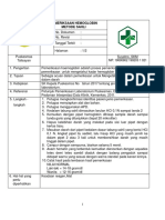 Sop Pemeriksaan Hemoglobin