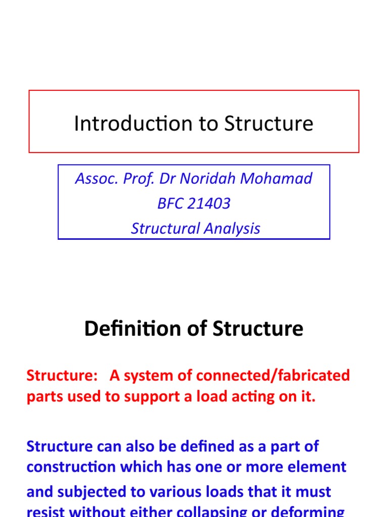 Understanding Structural Analysis Basics | PDF