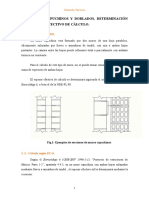 Determinacion Del Espesor Efectivo de Calculo de Muros Capuchinos y Doblados