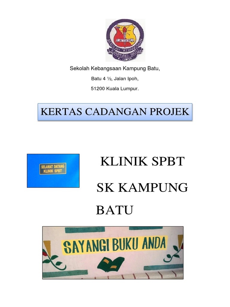 Kertas Cadangan Projek Bilik Spbt Pdf