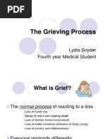Kübler-Ross Five Stages of Grief Model | PDF | Grief | Kübler Ross Model