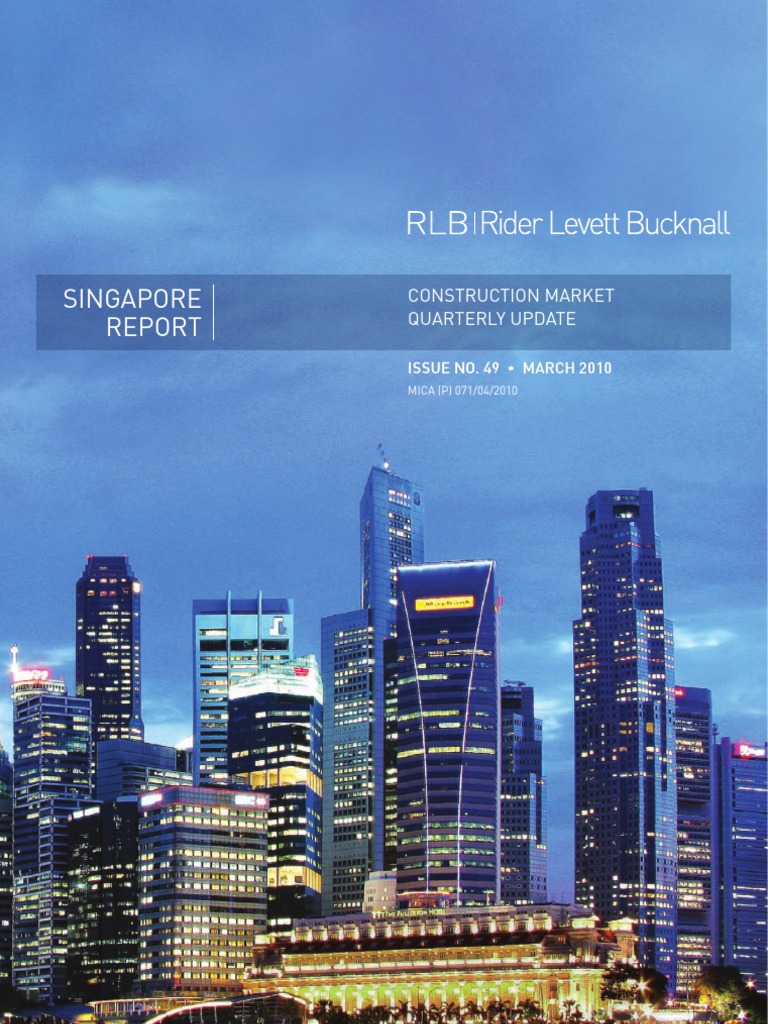 Singapore Construction Market Update | PDF | Indonesian Rupiah | Japanese  Yen