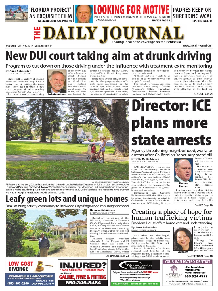 rinda.  10-07-17 Edition | PDF | Driving Under The Influence