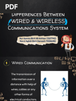 Diff Wire & Wireless Comm Slide