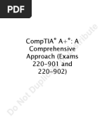 Comptia Comprehencive Approach 220 901 220 902