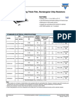 Lead (Pb)-Bearing Thick Film Chip Resistors