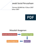 CSR, Masalah Keu, Prinsip Keu