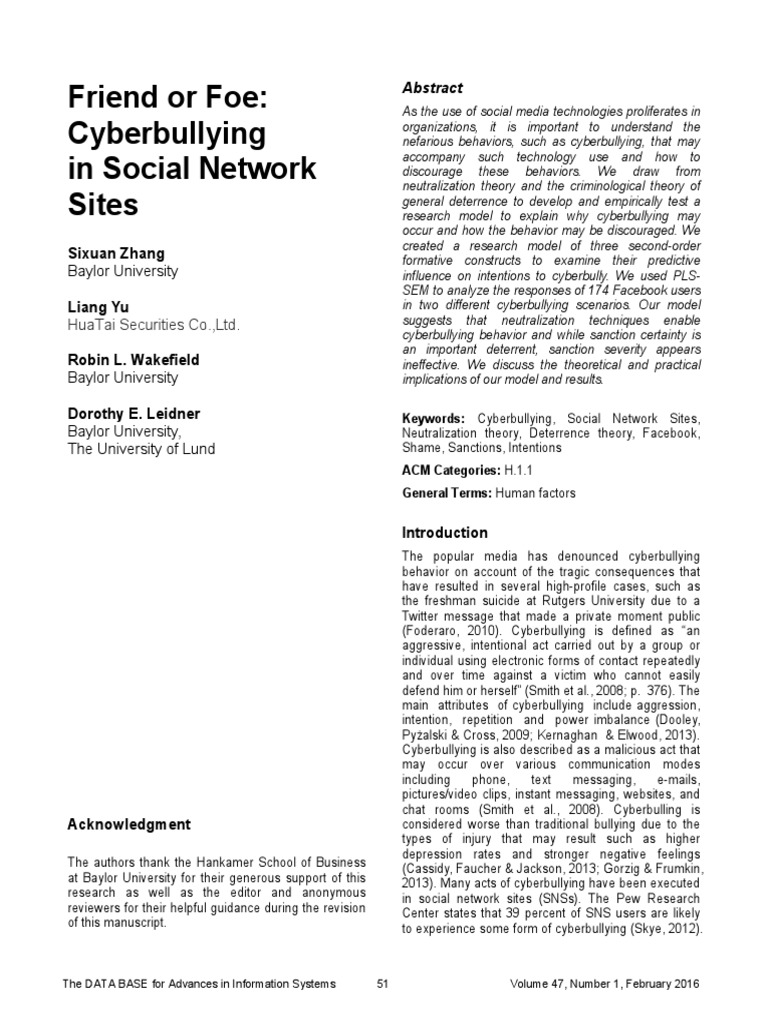 Bullying research paper topics image