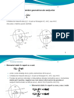 caracteristici geometrice sectionale