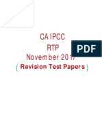 CA IPCC RTP Nov 2017 - Revision Test Paper - Single File - CACMACSGuru