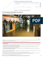 Kali Ciliwung Meluap, Kampung Melayu Terendam Banjir _ Okezone News