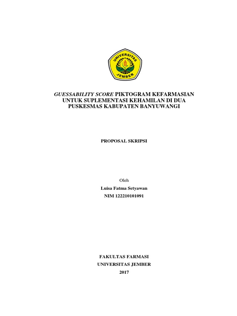 Proposal Skripsi Revisi 1