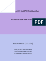 Aktualisasi Pancasila