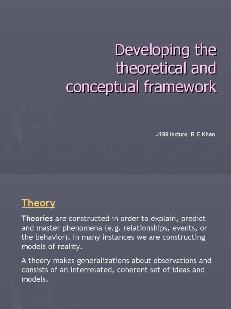 What is theoretical framework in research picture
