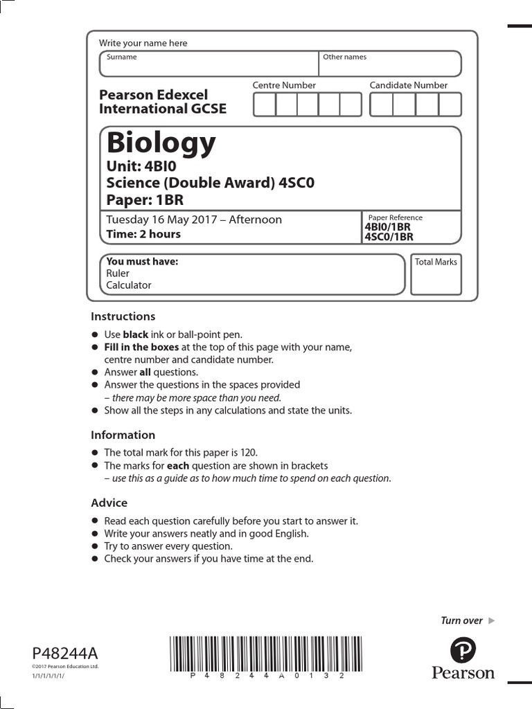 igcse r biology may 2017 paper 1 qp mass nature