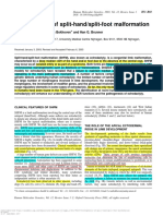 Pathogenesis of Split-Hand/split-Foot Malformation: Pascal H.G. Duijf, Hans Van Bokhoven and Han G. Brunner