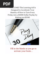 $1000 Payday Study Guide