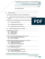 La cuenca hidrográfica: conceptos, teorías de sostenibilidad e importancia