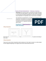 Road Intersection - : Types of Road Intersections Highway Crossings