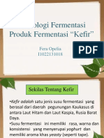 Fera Opelia (I1022131018) Produk Fermentasi - KEFIR