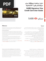 SABB Signature Visa CC User Guide - Jan. 23