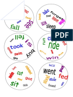 Dobble Irregular Verbs