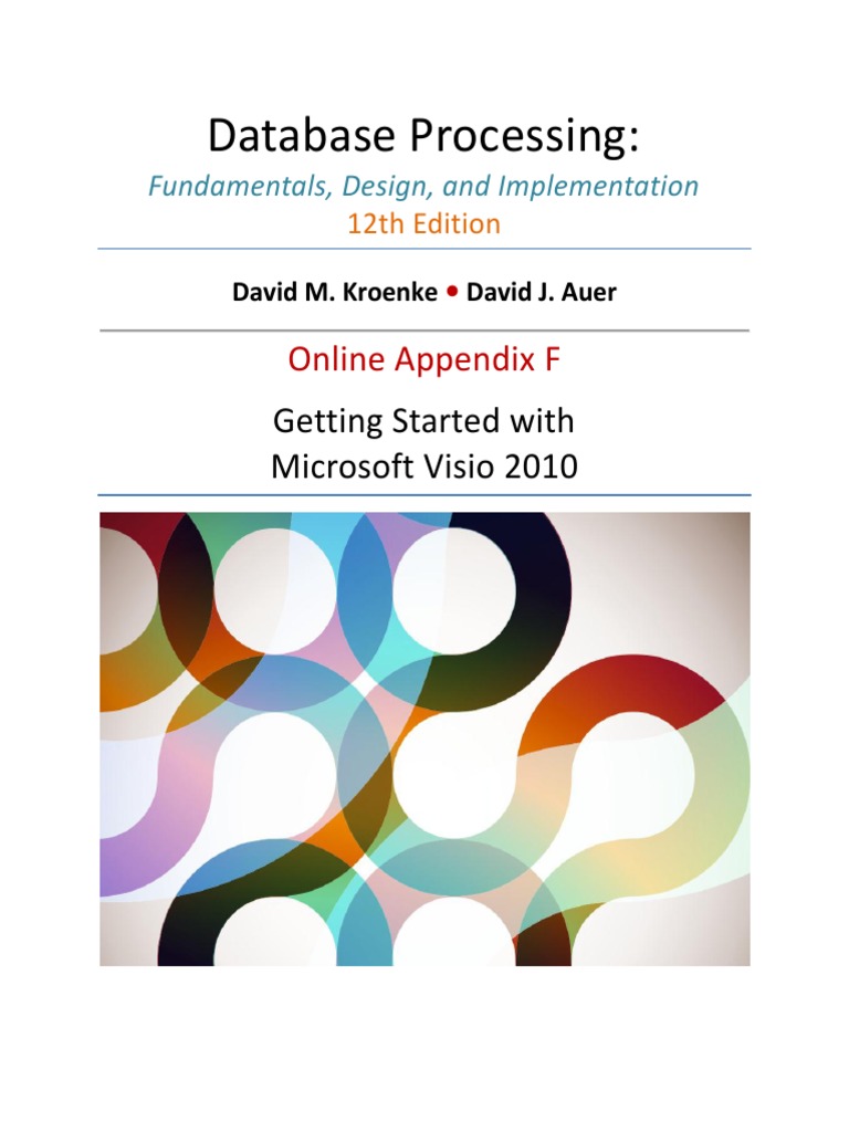 Creating Database Models in Visio 2010 | PDF | Data Model | Database Design