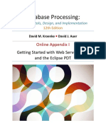 Database Processing: Getting Started with Web Servers, PHP and Eclipse PDT