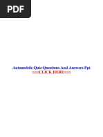 Download Automobile Quiz Questions and Answers Ppt by sanjay kushwah SN360950023 doc pdf