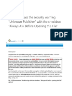 Security Warning IE