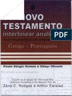 Novo Testamento Interlinear Analítico Grego Portugues Paulo Sérgio e Odayr Oliveti PDF