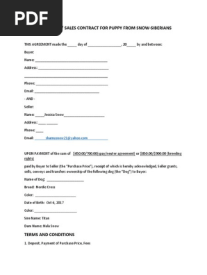 bill of sale