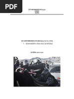 Análisis de La Ley Antiterrorista en Chile