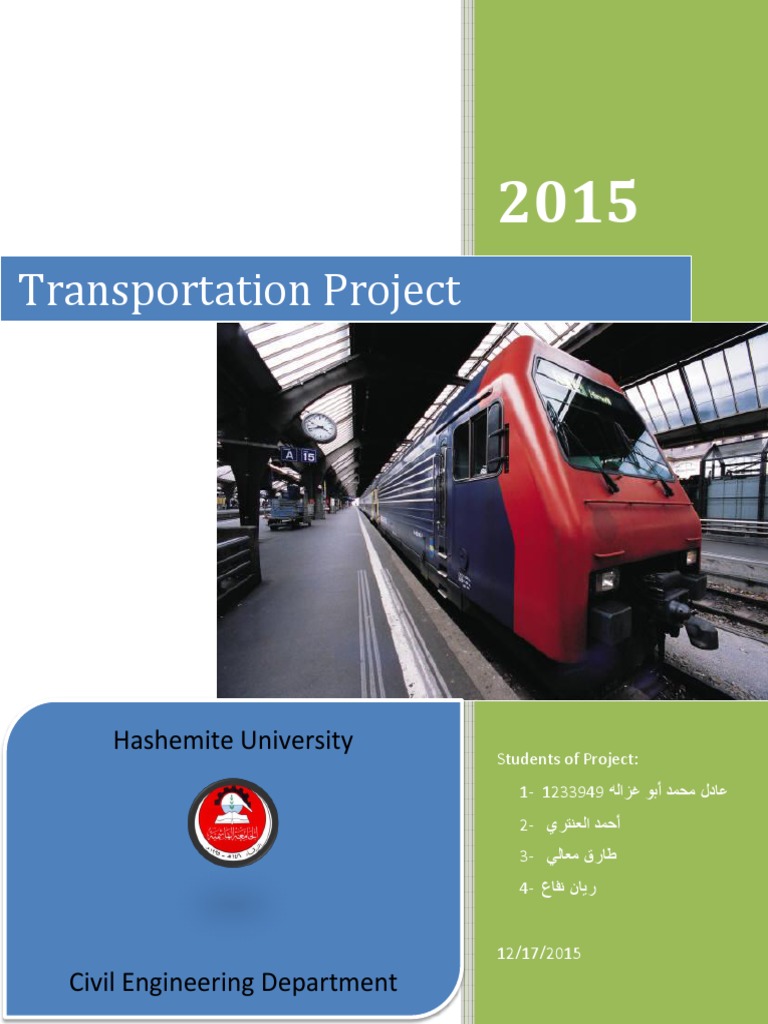 Transportation Project | PDF | Teaching Mathematics | Business