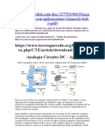 Analogía Circuito DC