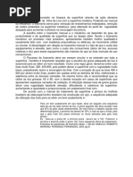 TCC - Tratamento de Superfícies - Lixamento