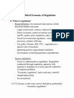 The Political Economy of Regulation