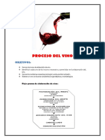 Proceso Del VinO