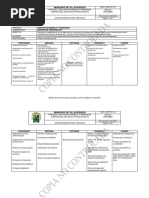 Subproceso Gestion de Presupuesto